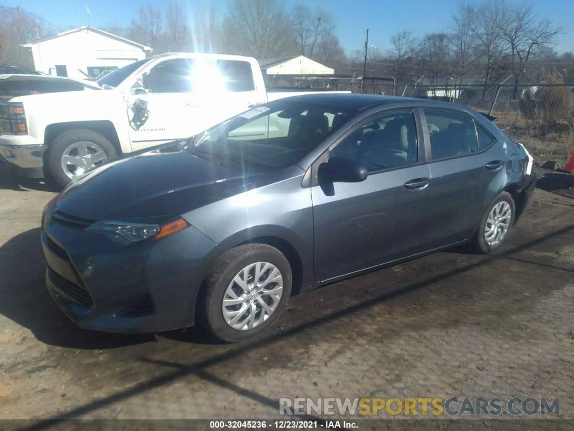 2 Photograph of a damaged car 2T1BURHE1KC144747 TOYOTA COROLLA 2019