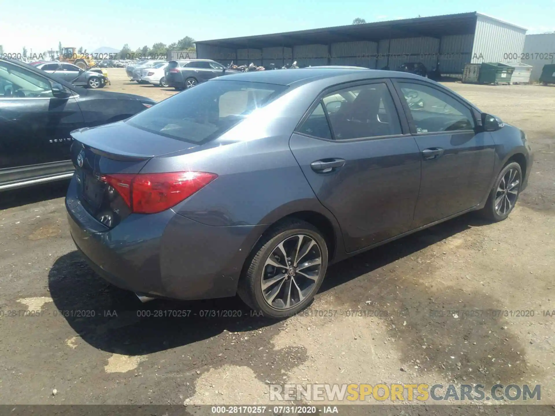 4 Photograph of a damaged car 2T1BURHE1KC144778 TOYOTA COROLLA 2019