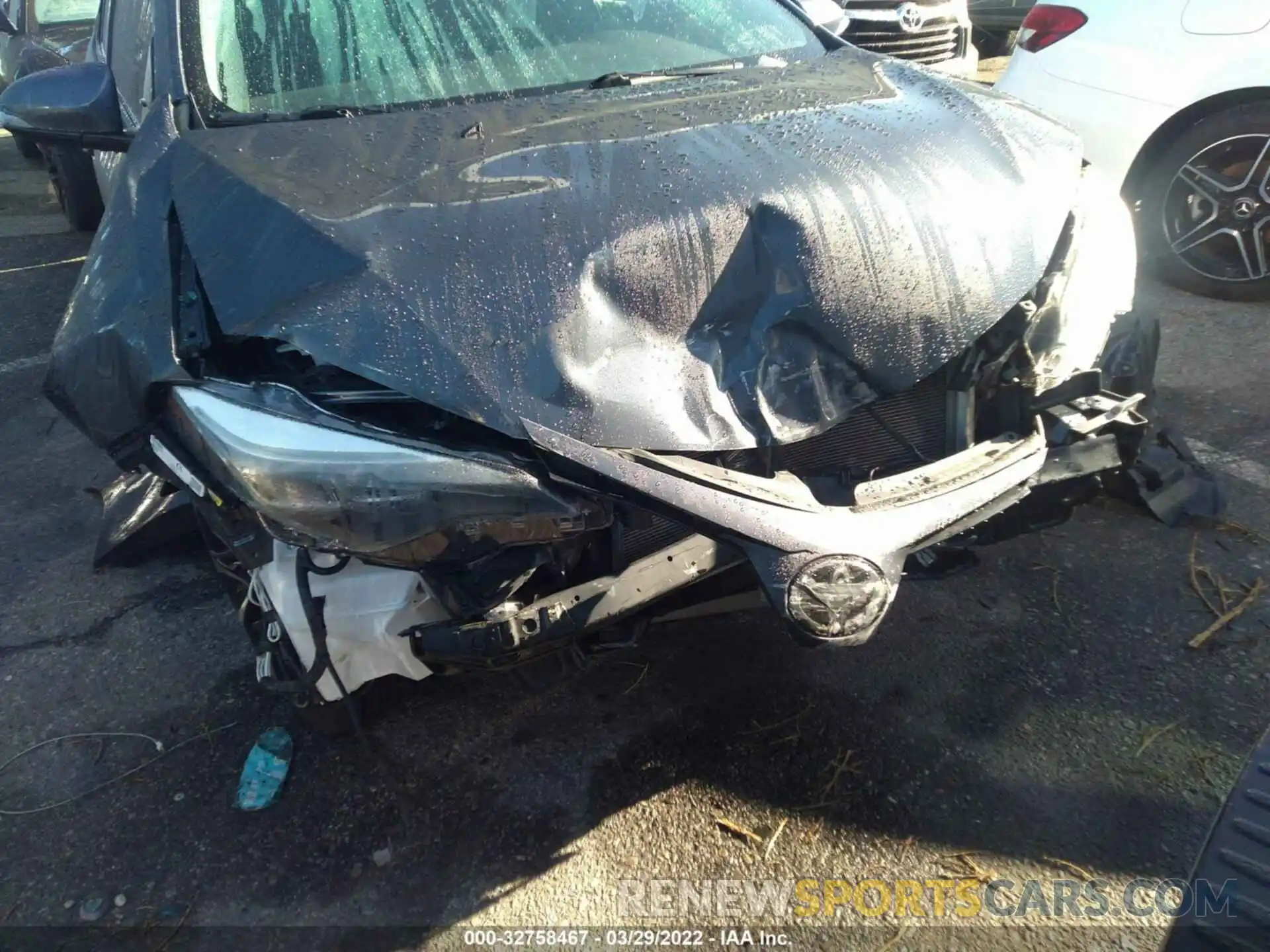 6 Photograph of a damaged car 2T1BURHE1KC145185 TOYOTA COROLLA 2019