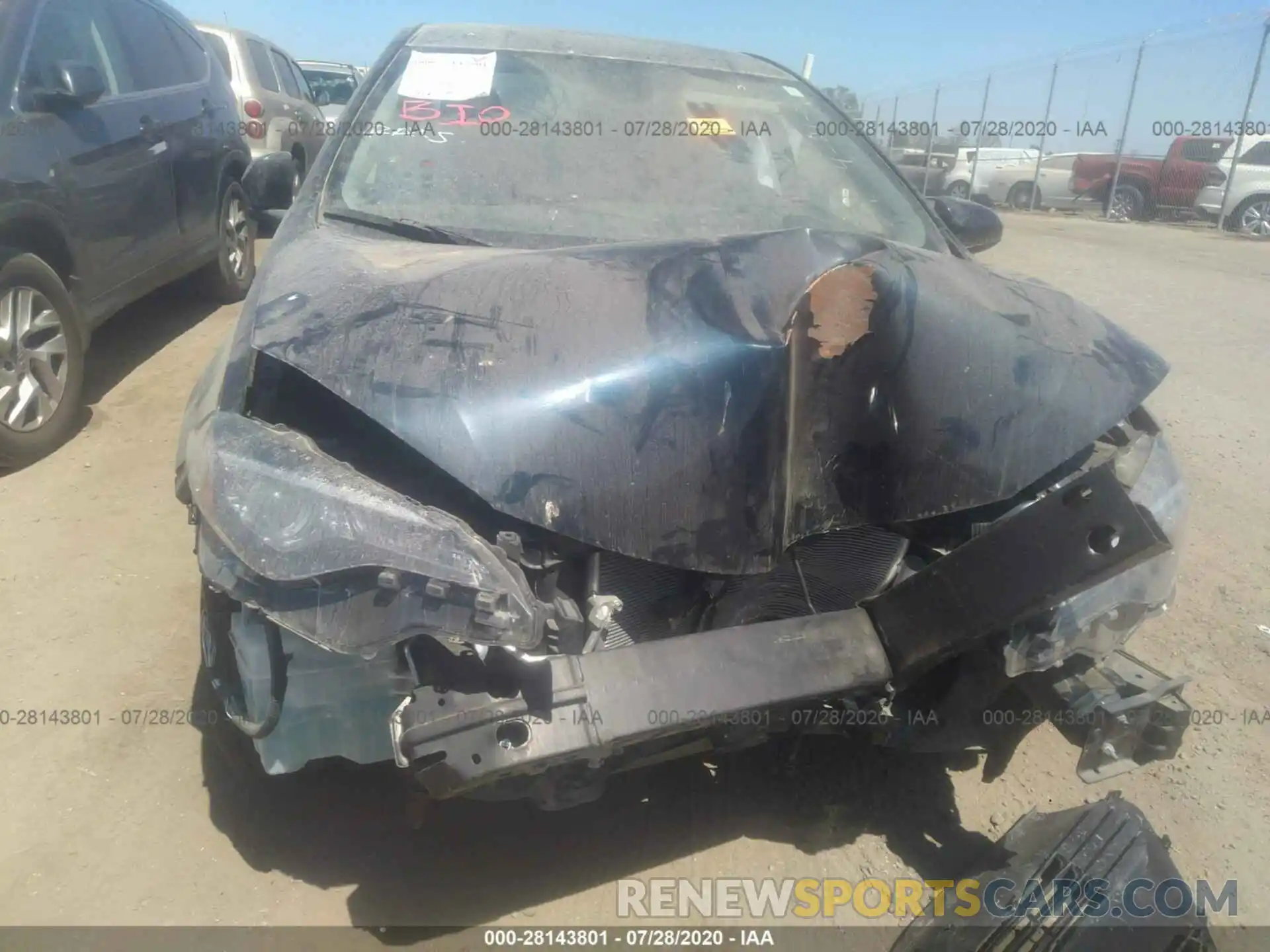 6 Photograph of a damaged car 2T1BURHE1KC145848 TOYOTA COROLLA 2019