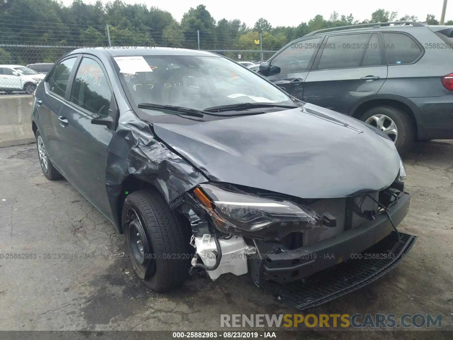 6 Photograph of a damaged car 2T1BURHE1KC146451 TOYOTA COROLLA 2019