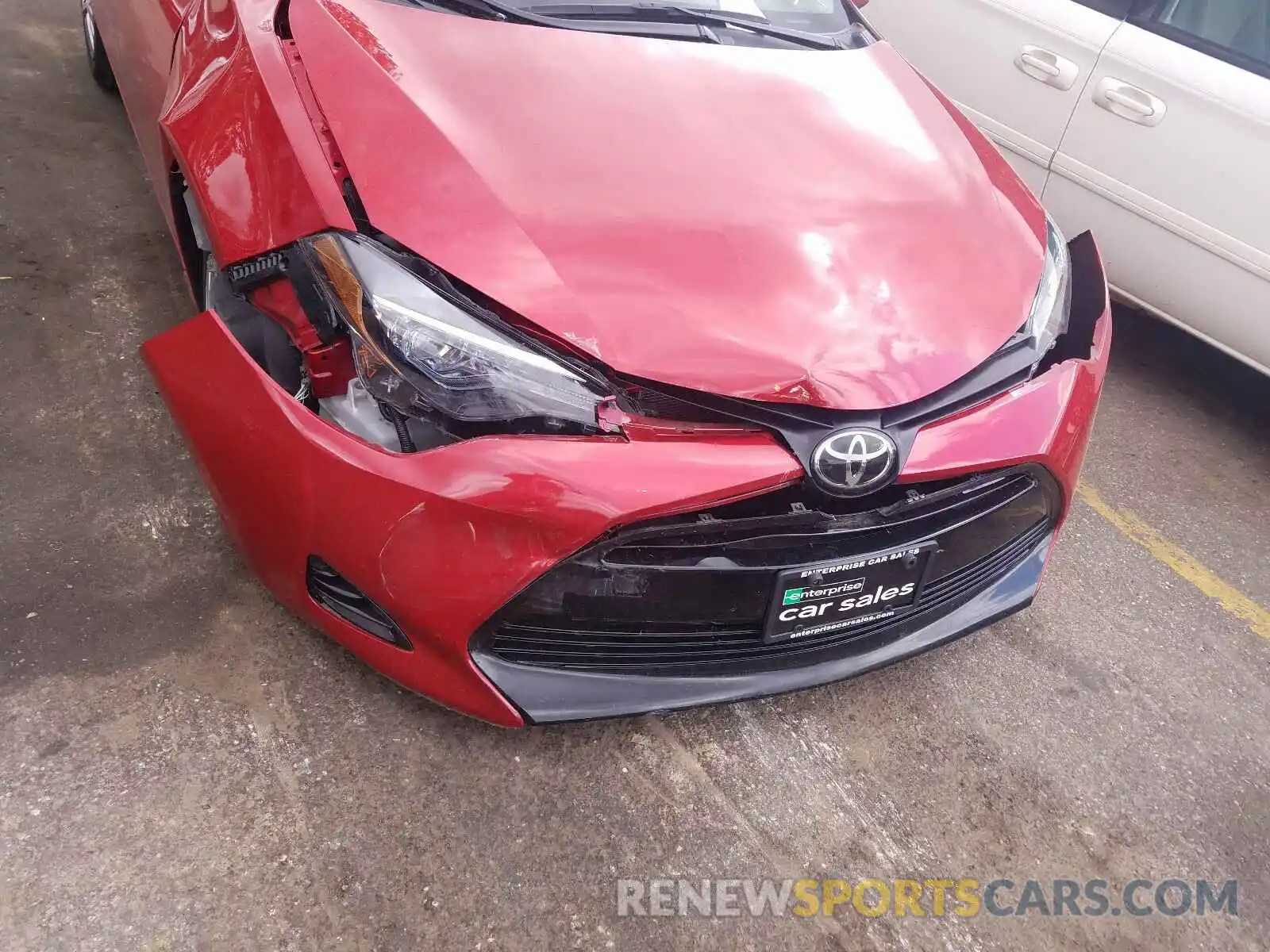 9 Photograph of a damaged car 2T1BURHE1KC146658 TOYOTA COROLLA 2019