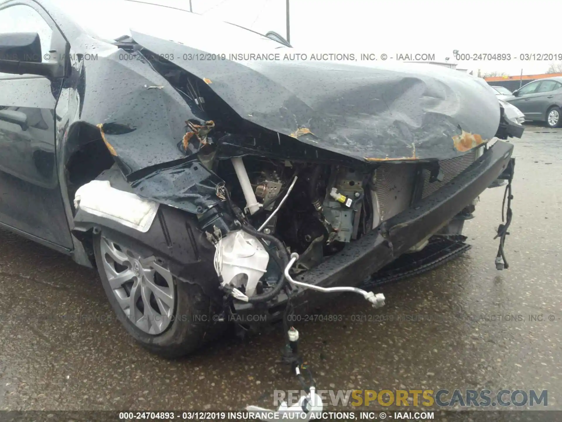 6 Photograph of a damaged car 2T1BURHE1KC147678 TOYOTA COROLLA 2019