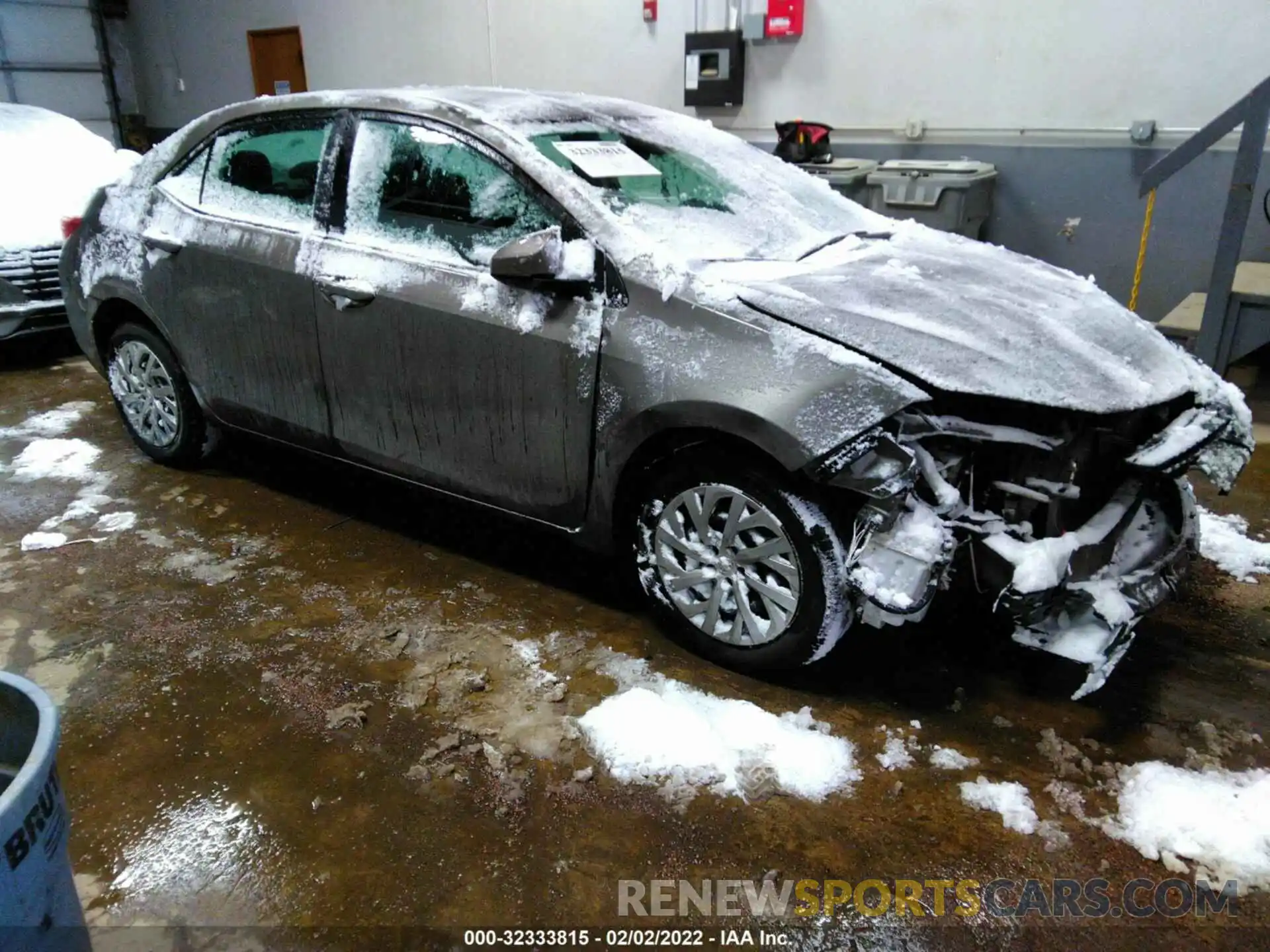 1 Photograph of a damaged car 2T1BURHE1KC148071 TOYOTA COROLLA 2019