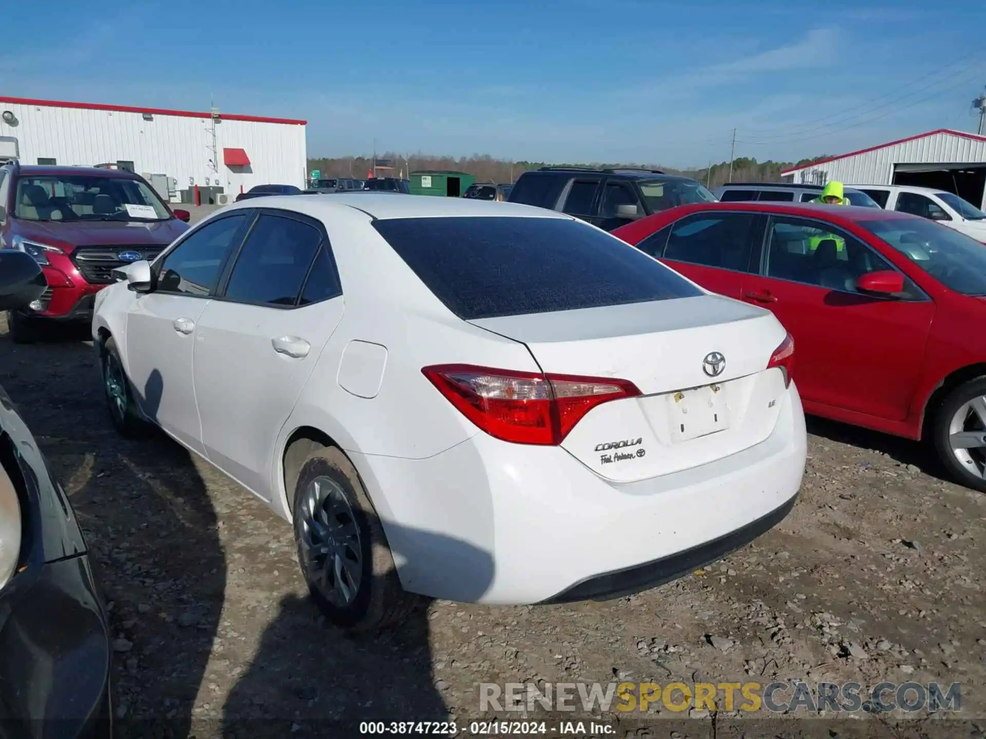 3 Photograph of a damaged car 2T1BURHE1KC149379 TOYOTA COROLLA 2019