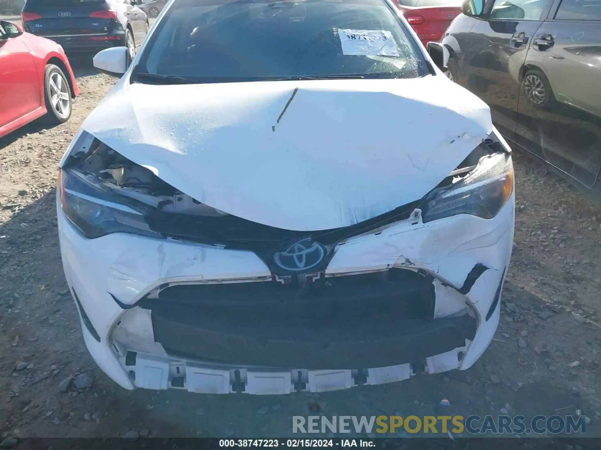 6 Photograph of a damaged car 2T1BURHE1KC149379 TOYOTA COROLLA 2019