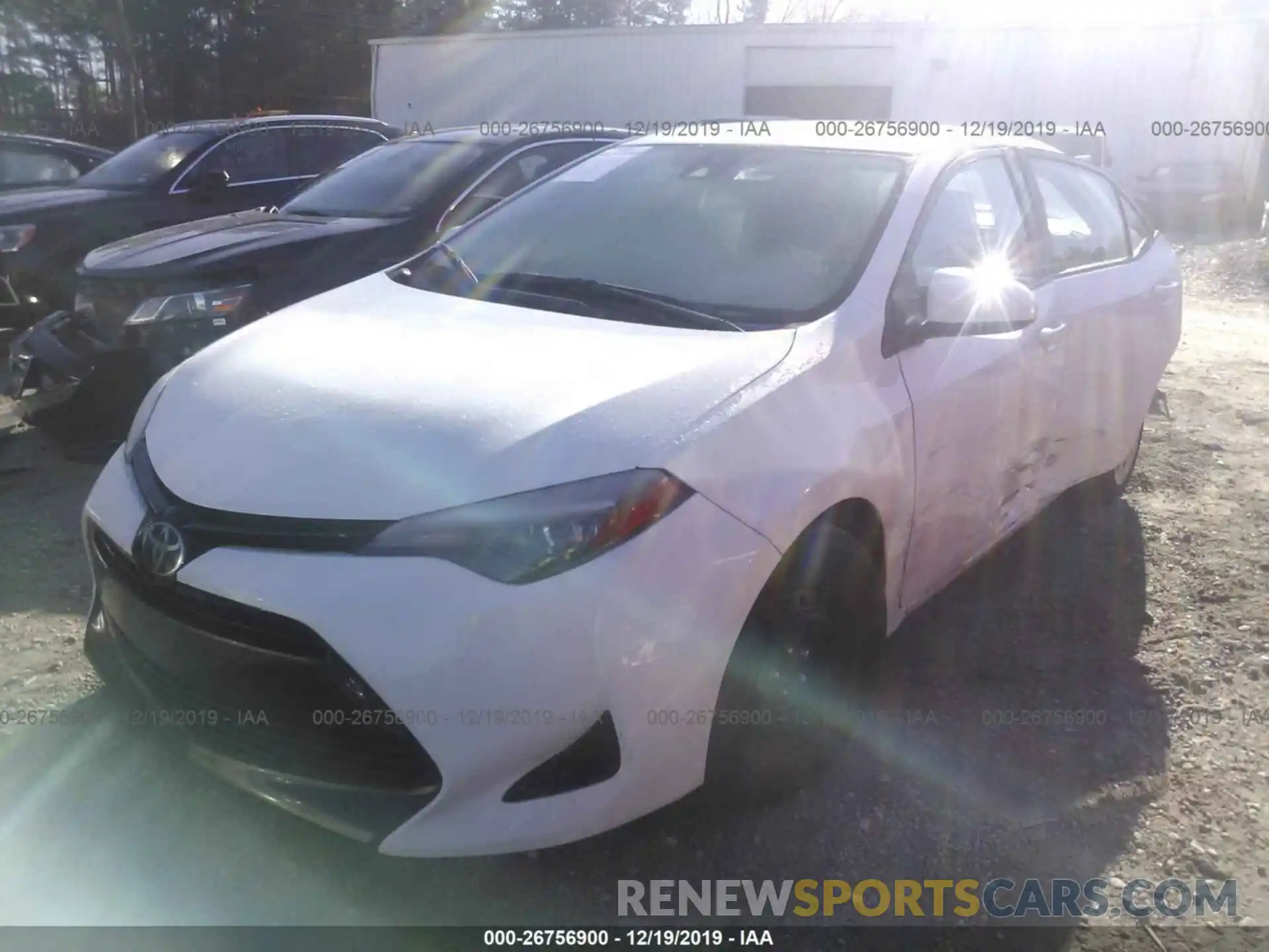 2 Photograph of a damaged car 2T1BURHE1KC149754 TOYOTA COROLLA 2019