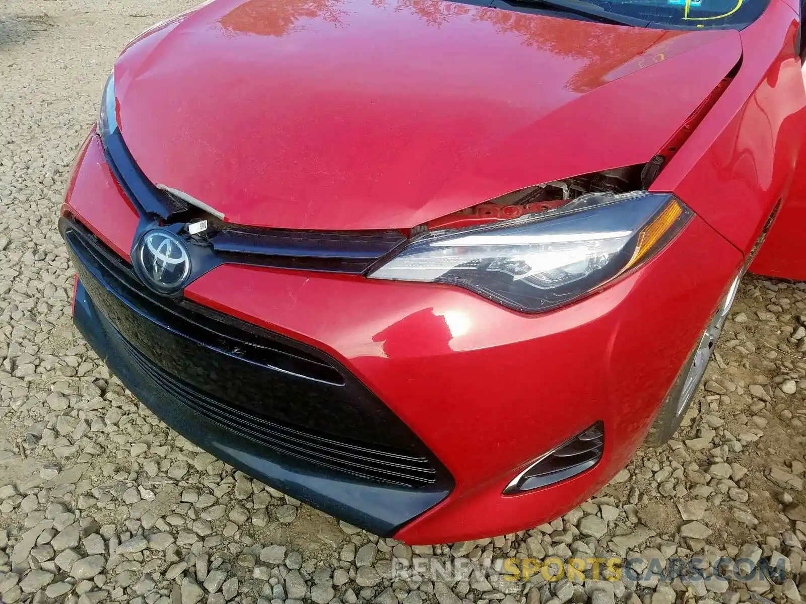 9 Photograph of a damaged car 2T1BURHE1KC150340 TOYOTA COROLLA 2019