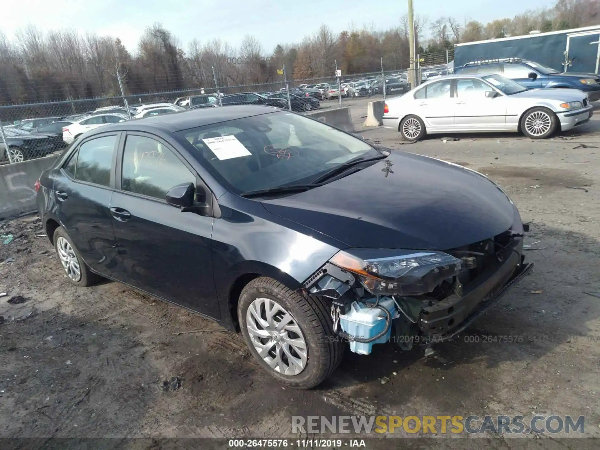 1 Photograph of a damaged car 2T1BURHE1KC150502 TOYOTA COROLLA 2019