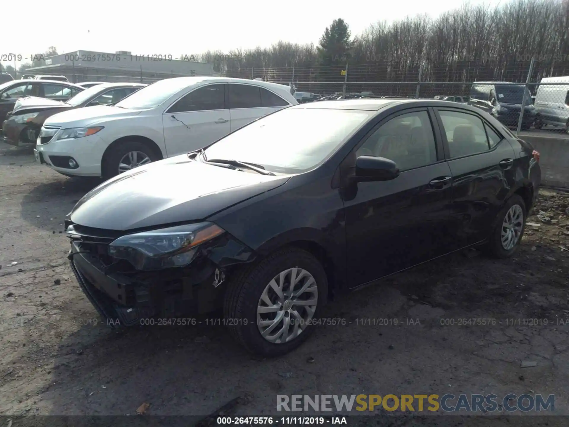 2 Photograph of a damaged car 2T1BURHE1KC150502 TOYOTA COROLLA 2019