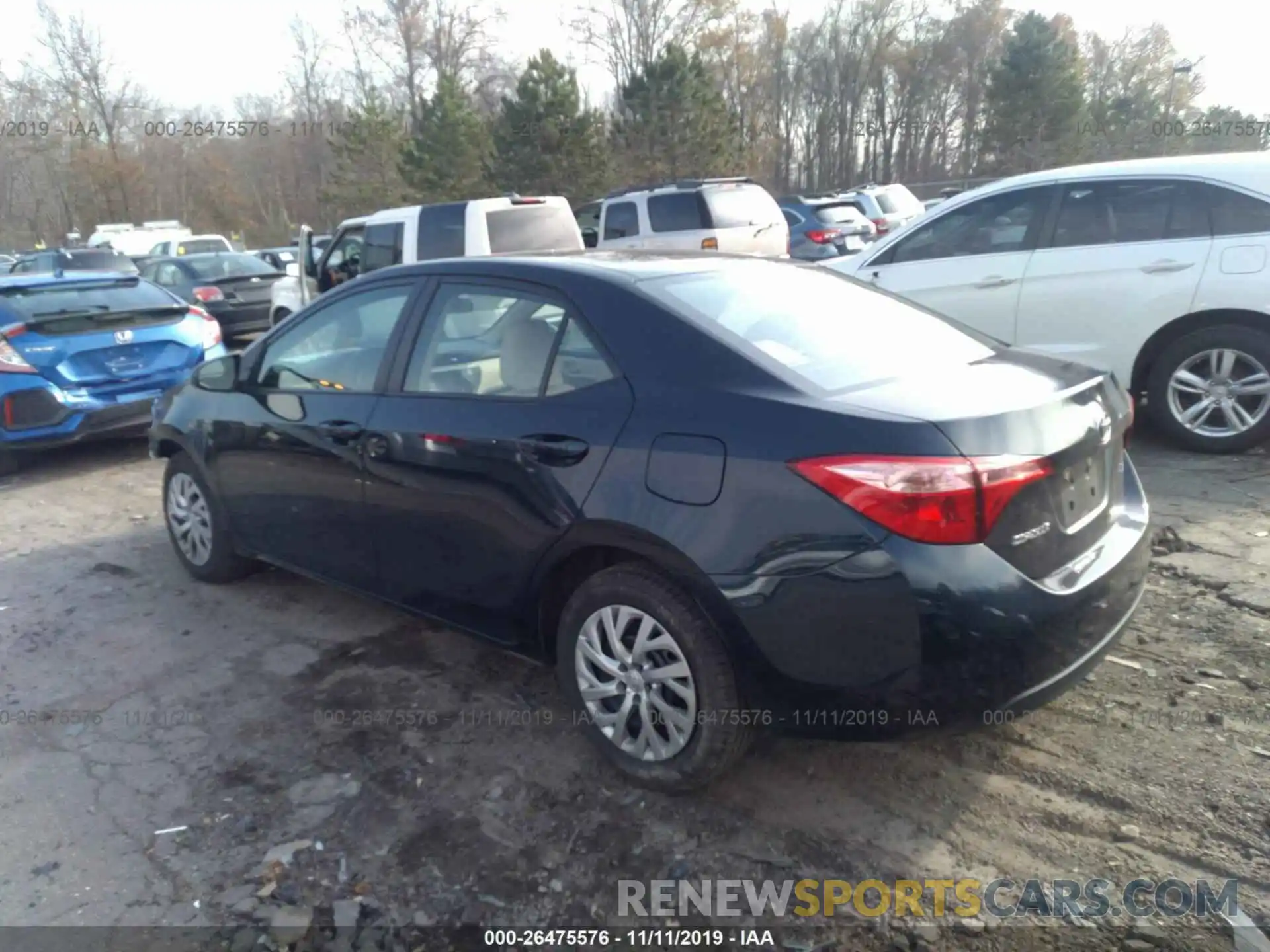 3 Photograph of a damaged car 2T1BURHE1KC150502 TOYOTA COROLLA 2019