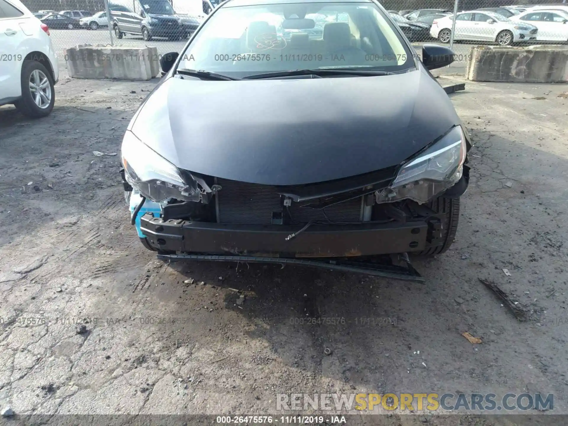 6 Photograph of a damaged car 2T1BURHE1KC150502 TOYOTA COROLLA 2019