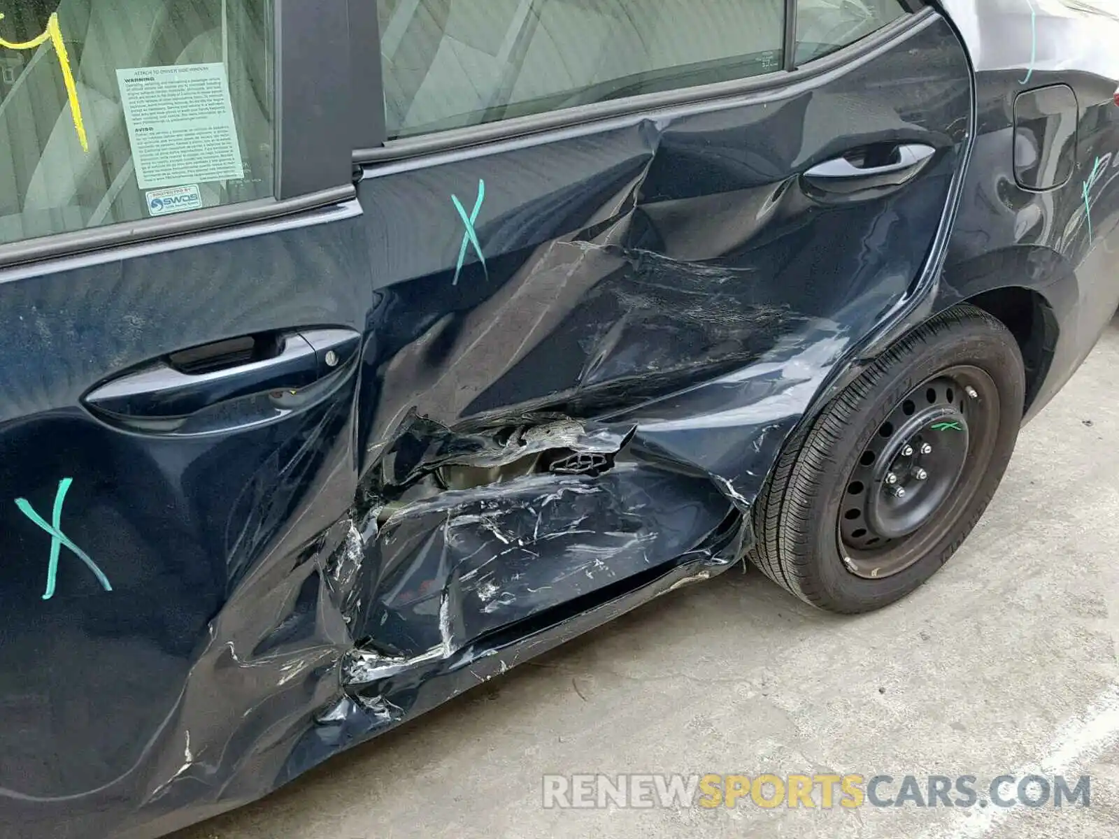 9 Фотография поврежденного автомобиля 2T1BURHE1KC151147 TOYOTA COROLLA 2019