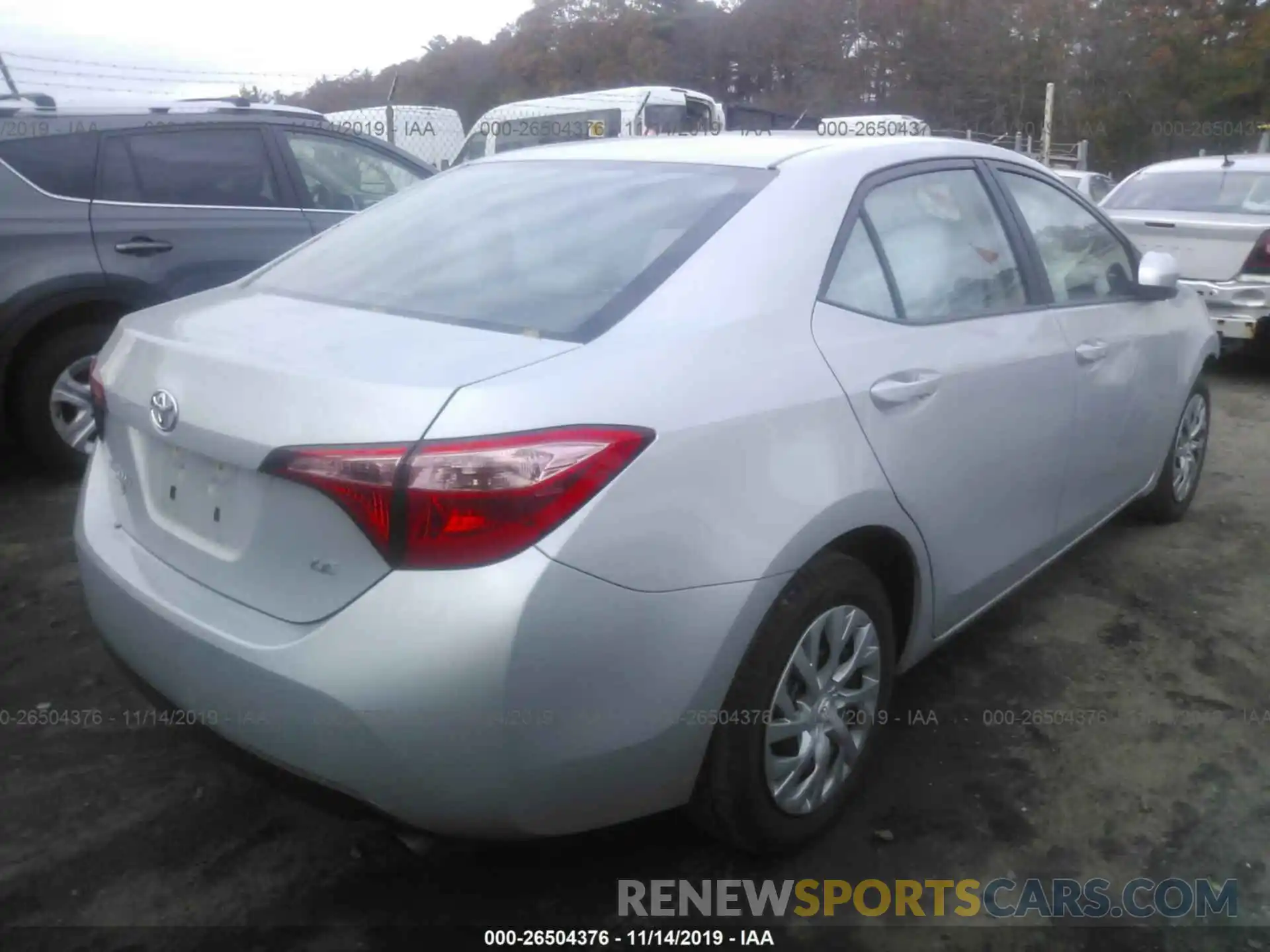 4 Photograph of a damaged car 2T1BURHE1KC151567 TOYOTA COROLLA 2019