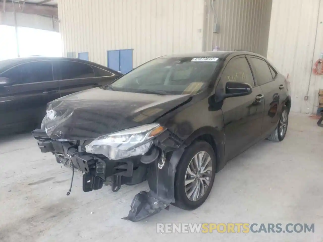 2 Photograph of a damaged car 2T1BURHE1KC151682 TOYOTA COROLLA 2019