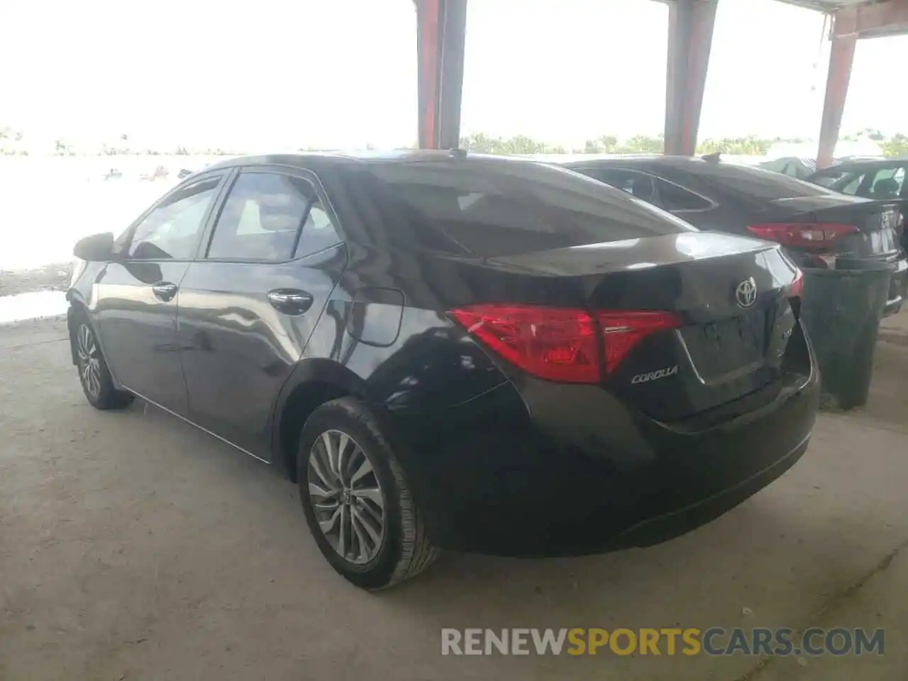 3 Photograph of a damaged car 2T1BURHE1KC151682 TOYOTA COROLLA 2019