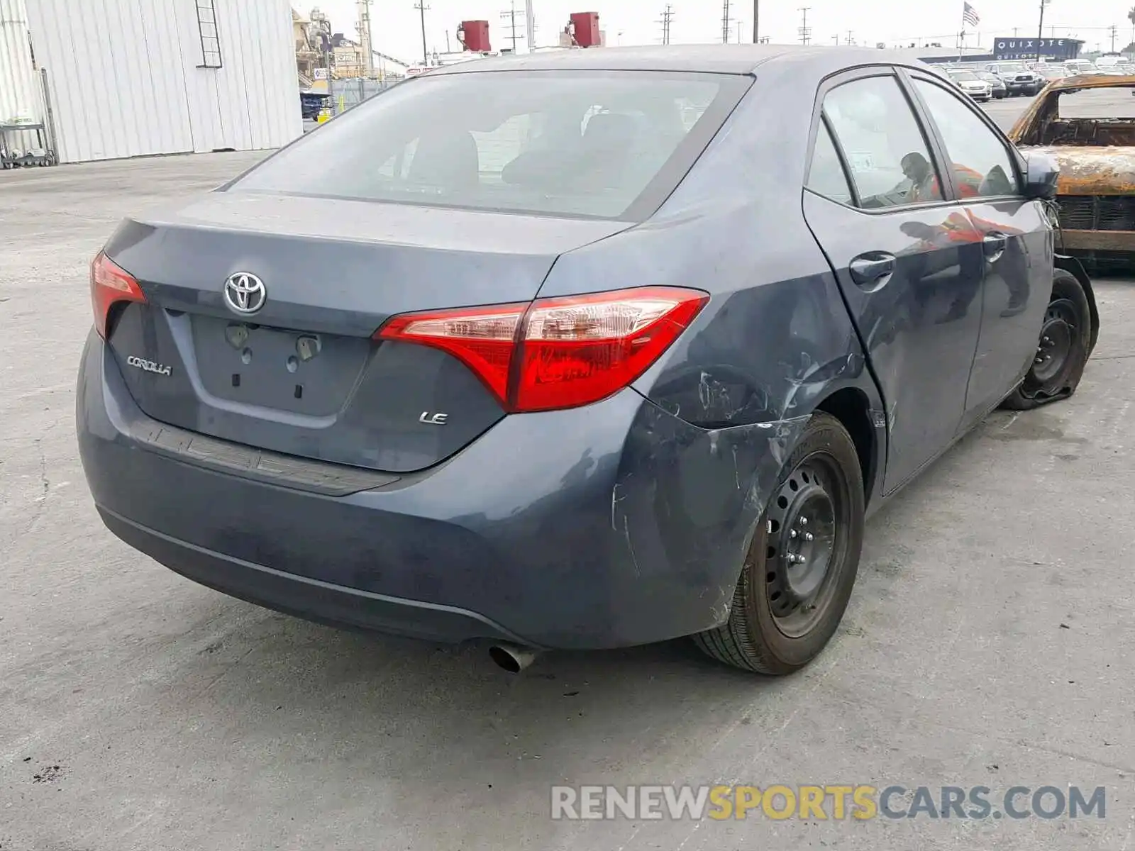 4 Photograph of a damaged car 2T1BURHE1KC152153 TOYOTA COROLLA 2019