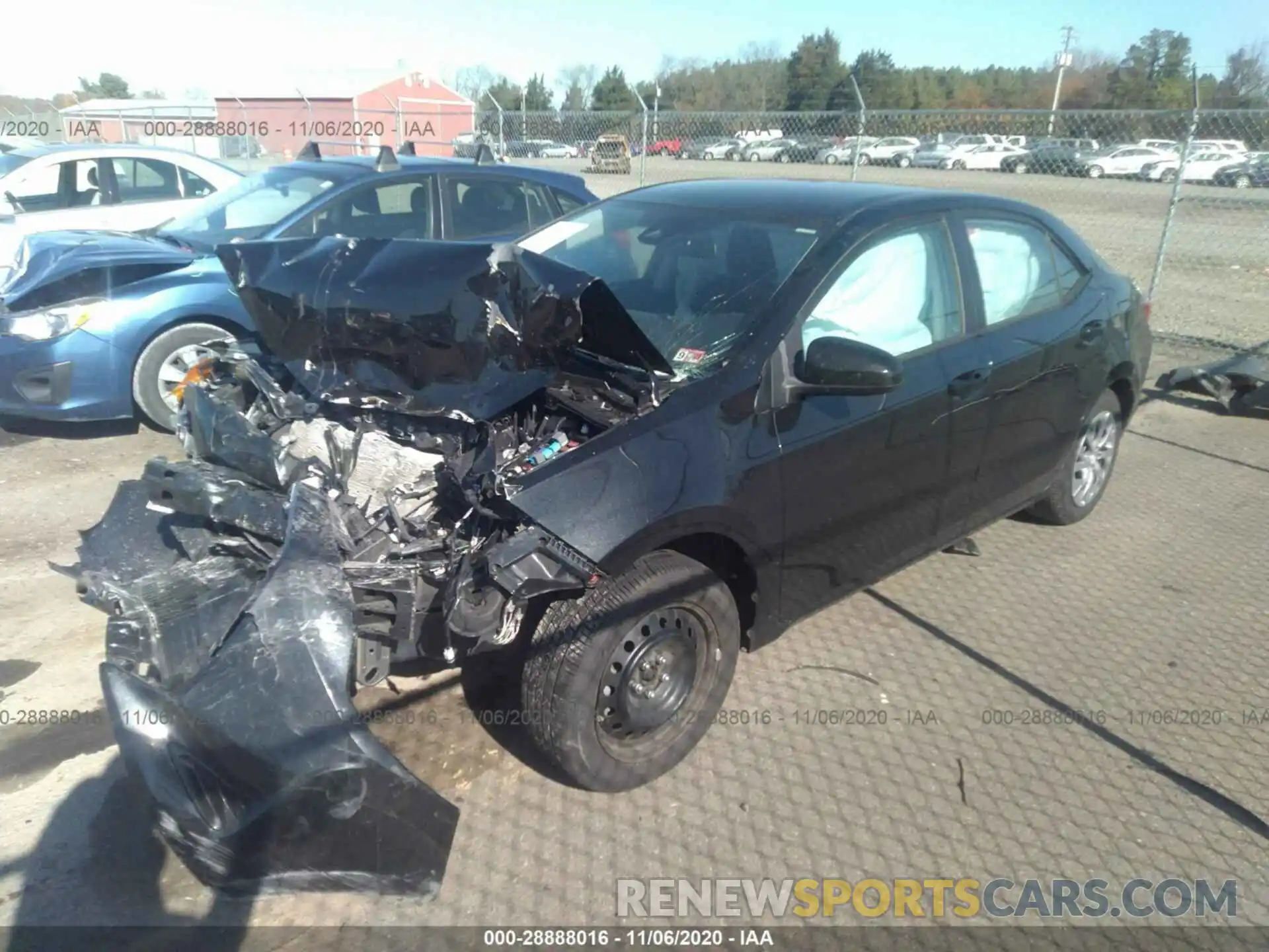 2 Photograph of a damaged car 2T1BURHE1KC154730 TOYOTA COROLLA 2019