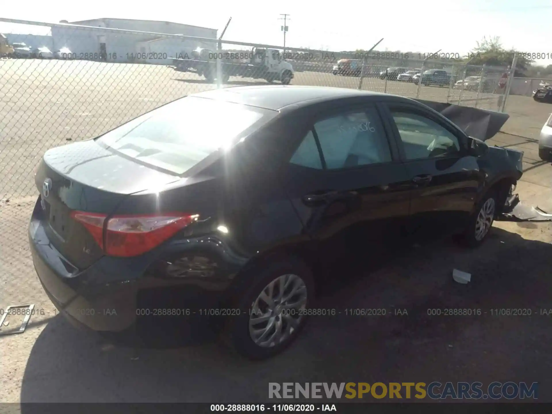 4 Photograph of a damaged car 2T1BURHE1KC154730 TOYOTA COROLLA 2019