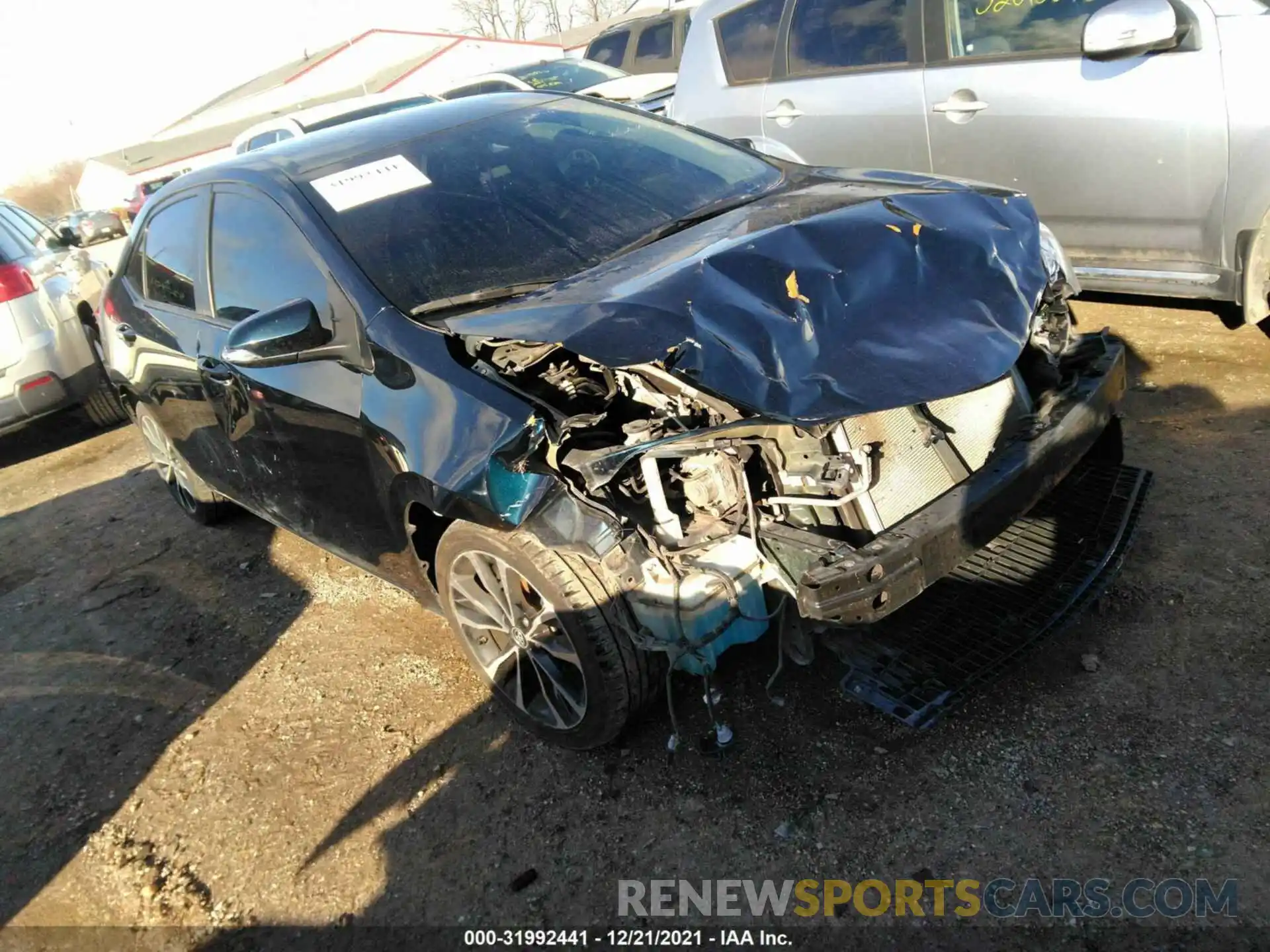 1 Photograph of a damaged car 2T1BURHE1KC155795 TOYOTA COROLLA 2019