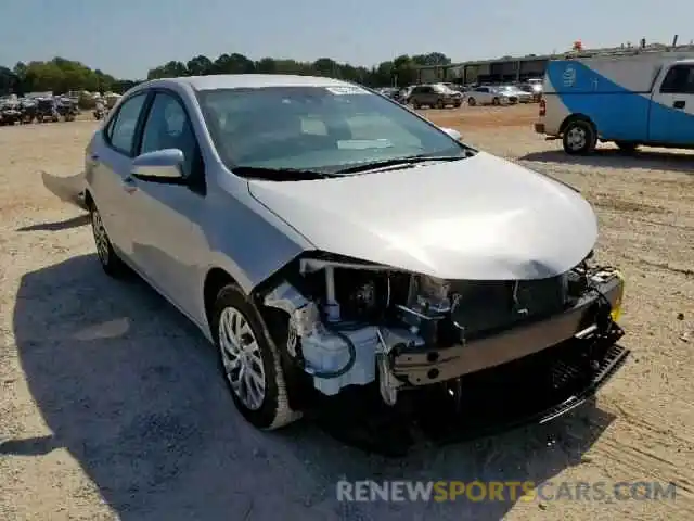 1 Photograph of a damaged car 2T1BURHE1KC156851 TOYOTA COROLLA 2019