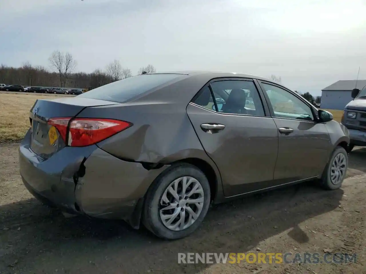 3 Photograph of a damaged car 2T1BURHE1KC159751 TOYOTA COROLLA 2019