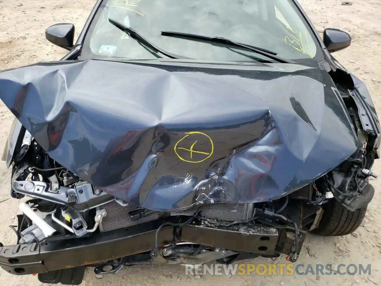 7 Photograph of a damaged car 2T1BURHE1KC159801 TOYOTA COROLLA 2019