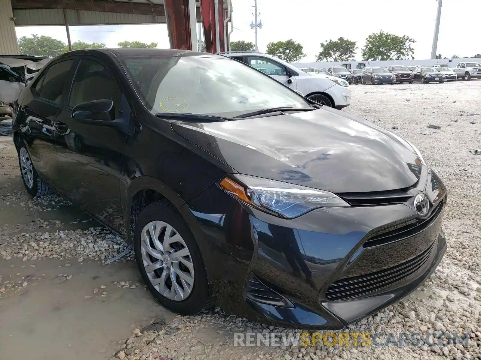 1 Photograph of a damaged car 2T1BURHE1KC159815 TOYOTA COROLLA 2019