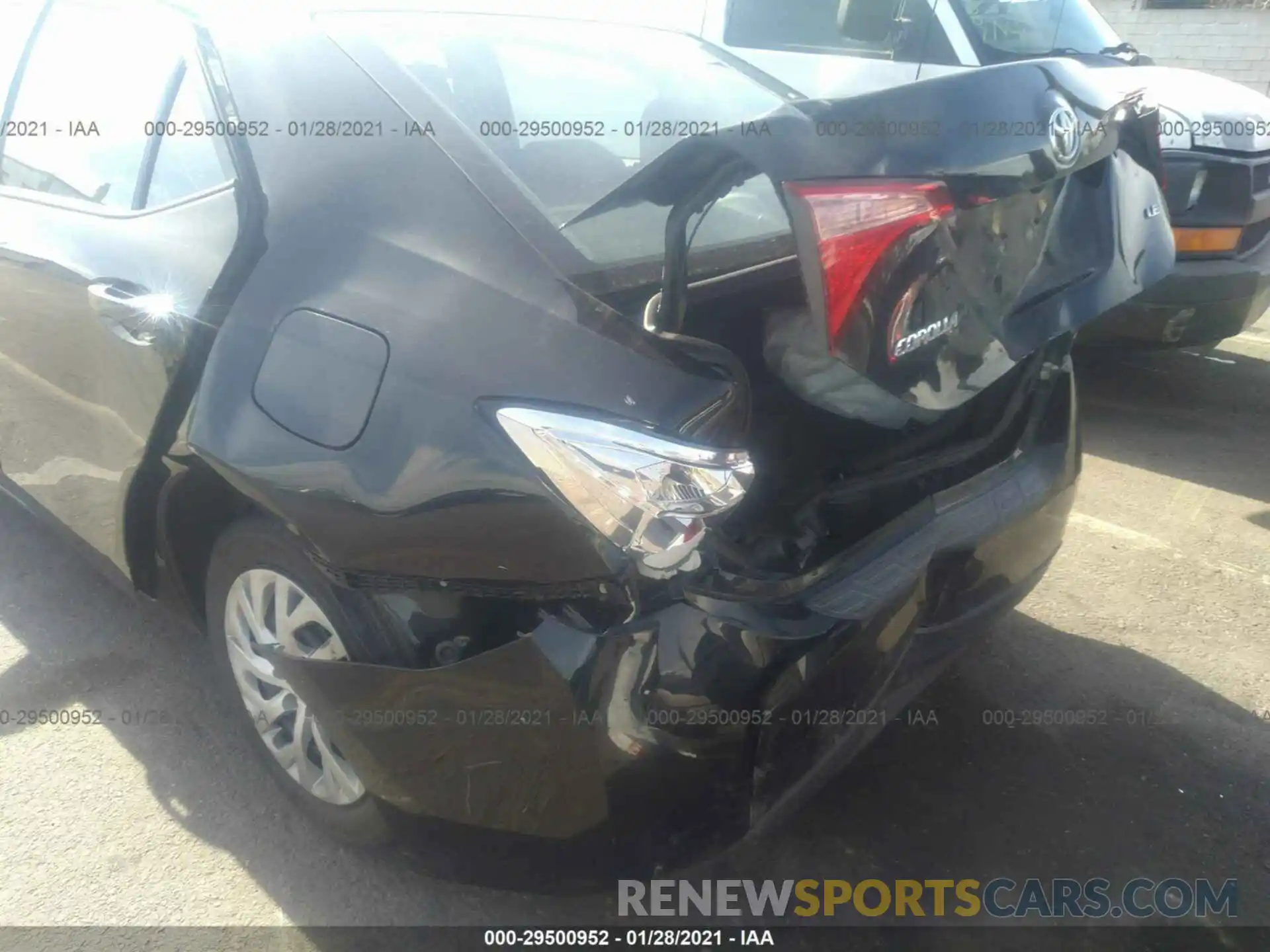 6 Photograph of a damaged car 2T1BURHE1KC160110 TOYOTA COROLLA 2019