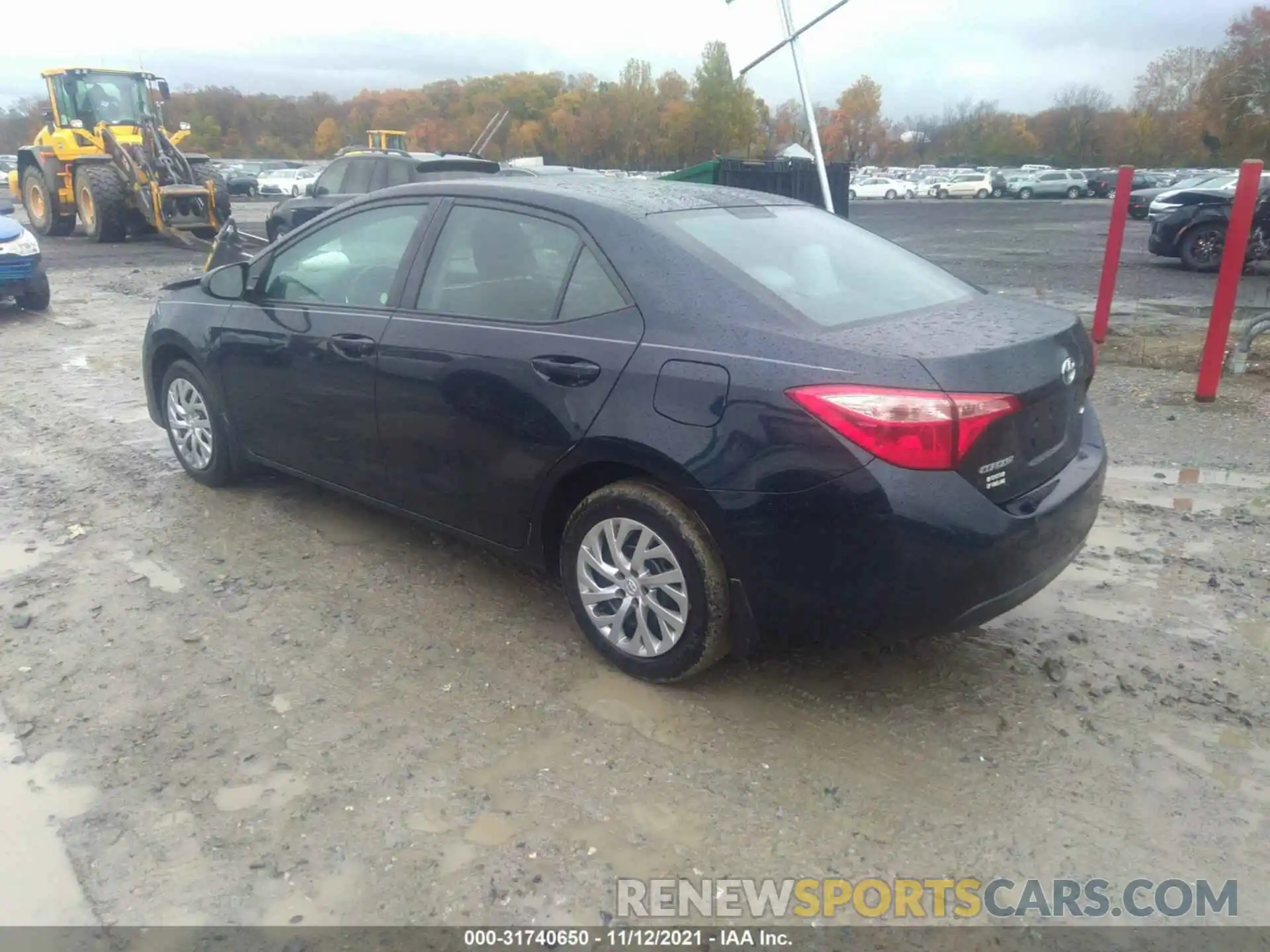 3 Photograph of a damaged car 2T1BURHE1KC160477 TOYOTA COROLLA 2019