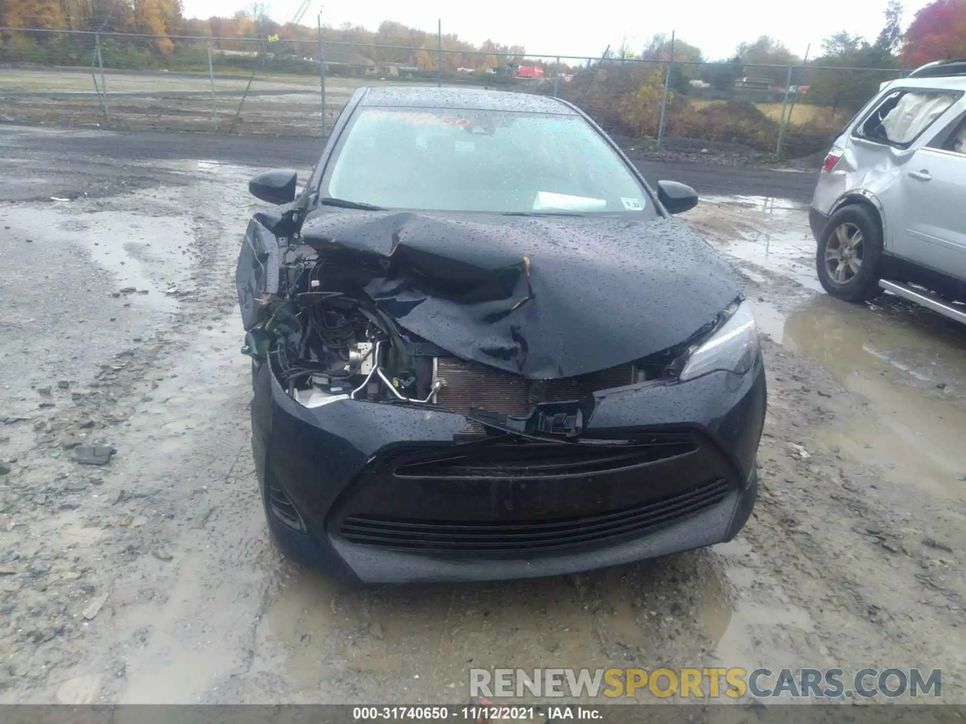 6 Photograph of a damaged car 2T1BURHE1KC160477 TOYOTA COROLLA 2019