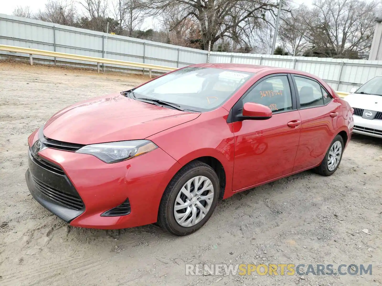 2 Photograph of a damaged car 2T1BURHE1KC161208 TOYOTA COROLLA 2019