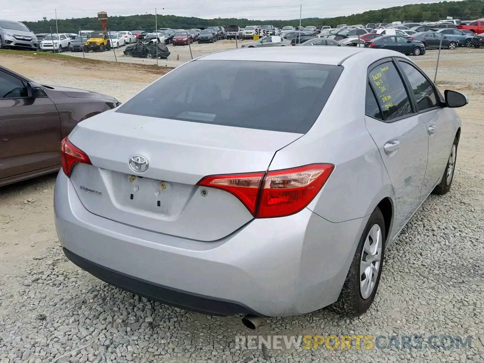 4 Photograph of a damaged car 2T1BURHE1KC163508 TOYOTA COROLLA 2019