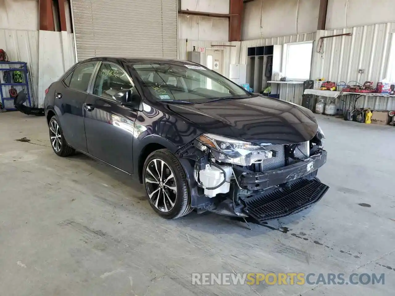 1 Photograph of a damaged car 2T1BURHE1KC164206 TOYOTA COROLLA 2019