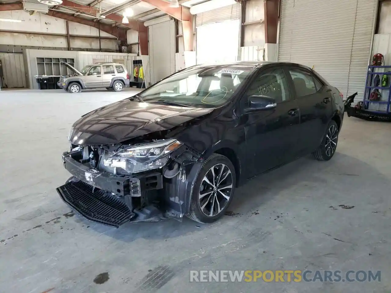 2 Photograph of a damaged car 2T1BURHE1KC164206 TOYOTA COROLLA 2019