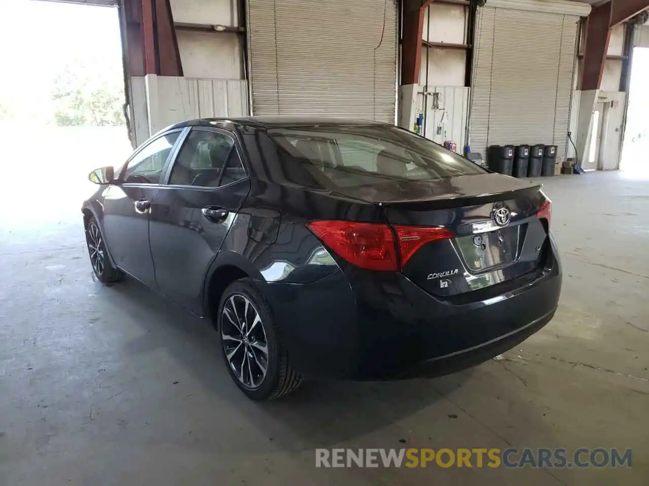 3 Photograph of a damaged car 2T1BURHE1KC164206 TOYOTA COROLLA 2019