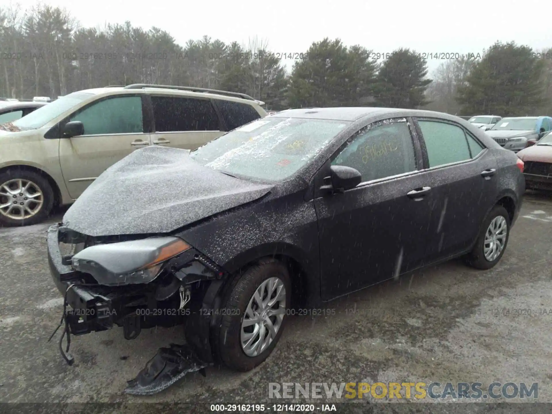 2 Photograph of a damaged car 2T1BURHE1KC165081 TOYOTA COROLLA 2019