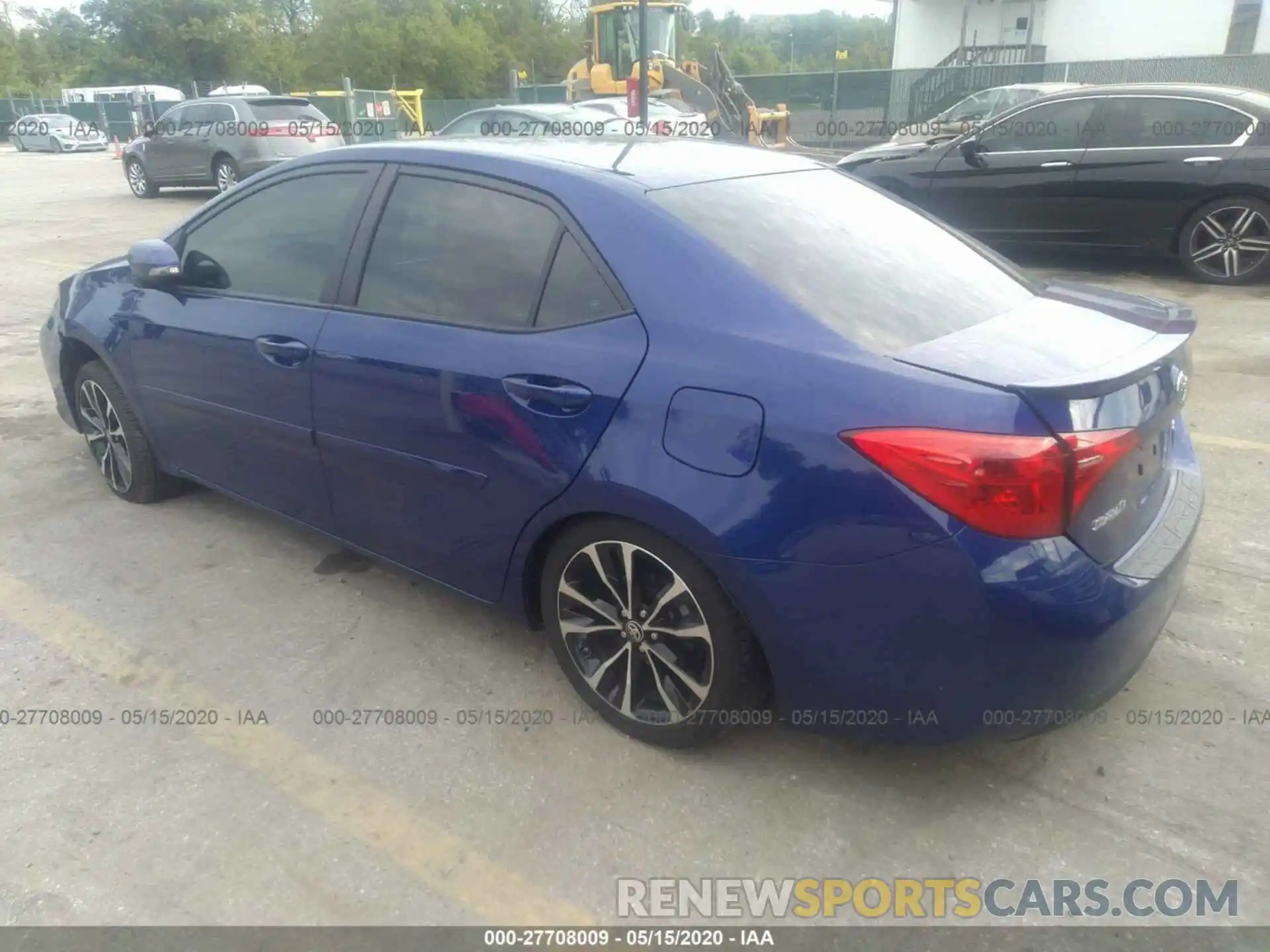 3 Photograph of a damaged car 2T1BURHE1KC165856 TOYOTA COROLLA 2019