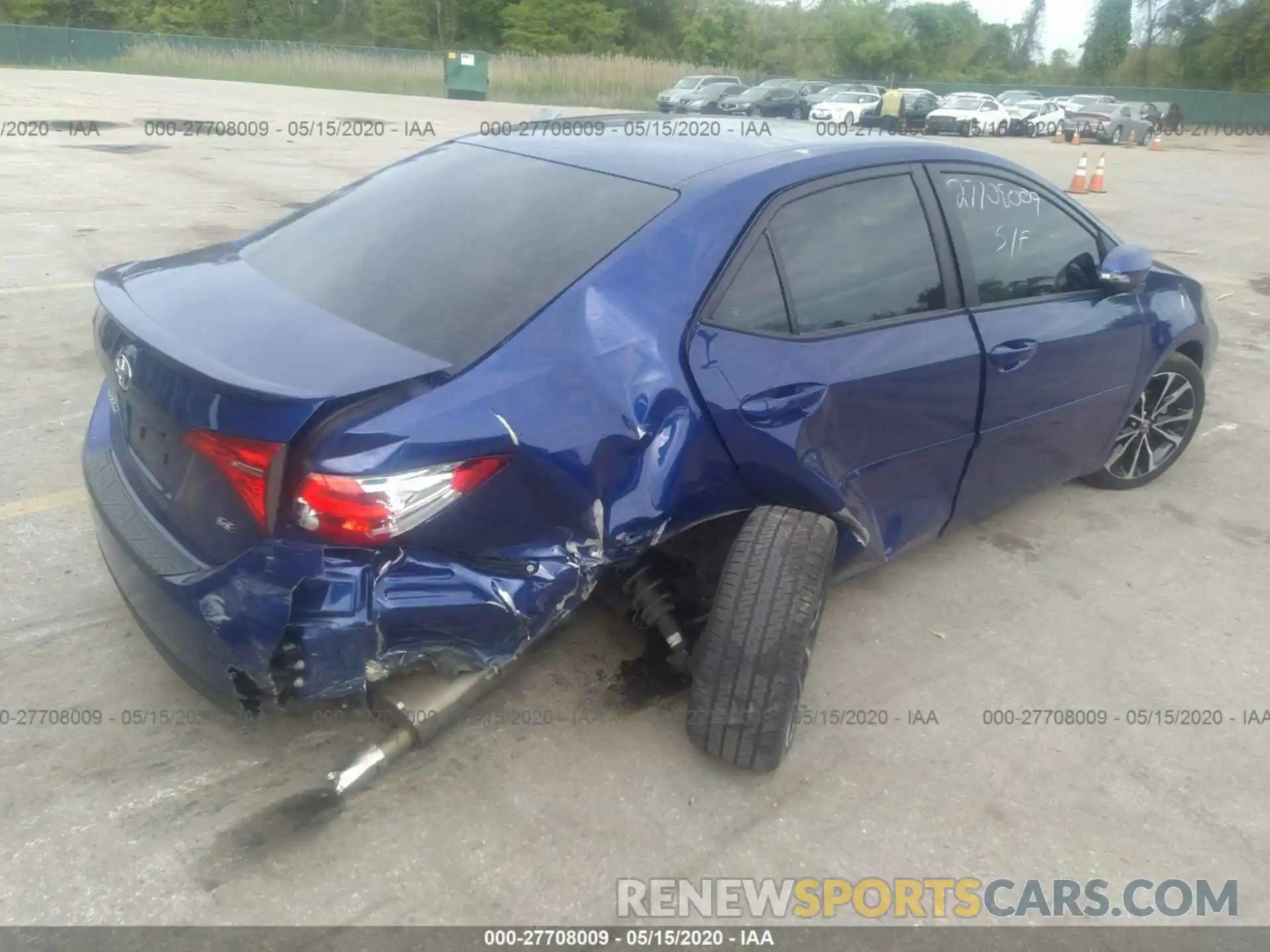 4 Photograph of a damaged car 2T1BURHE1KC165856 TOYOTA COROLLA 2019