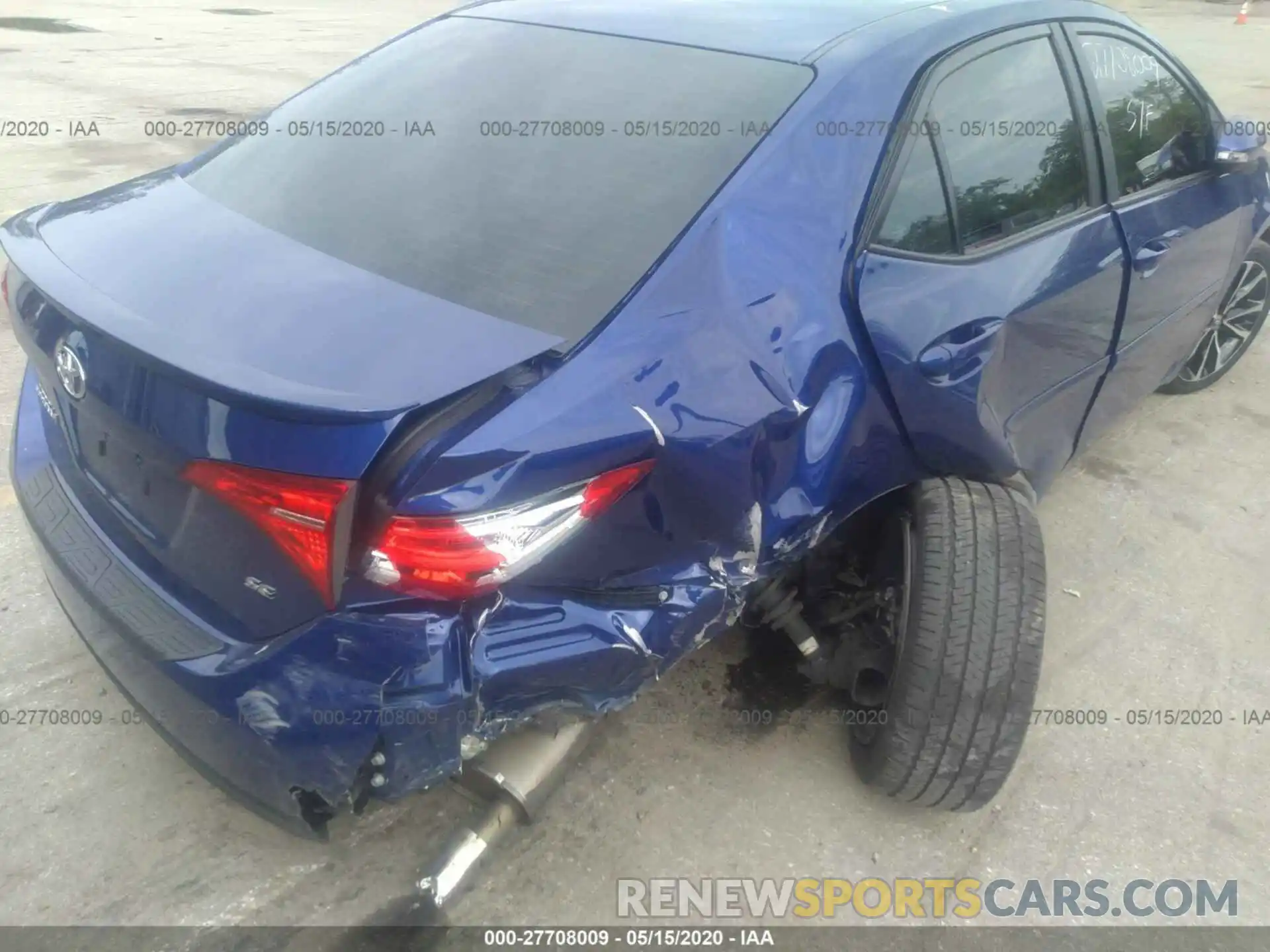 6 Photograph of a damaged car 2T1BURHE1KC165856 TOYOTA COROLLA 2019