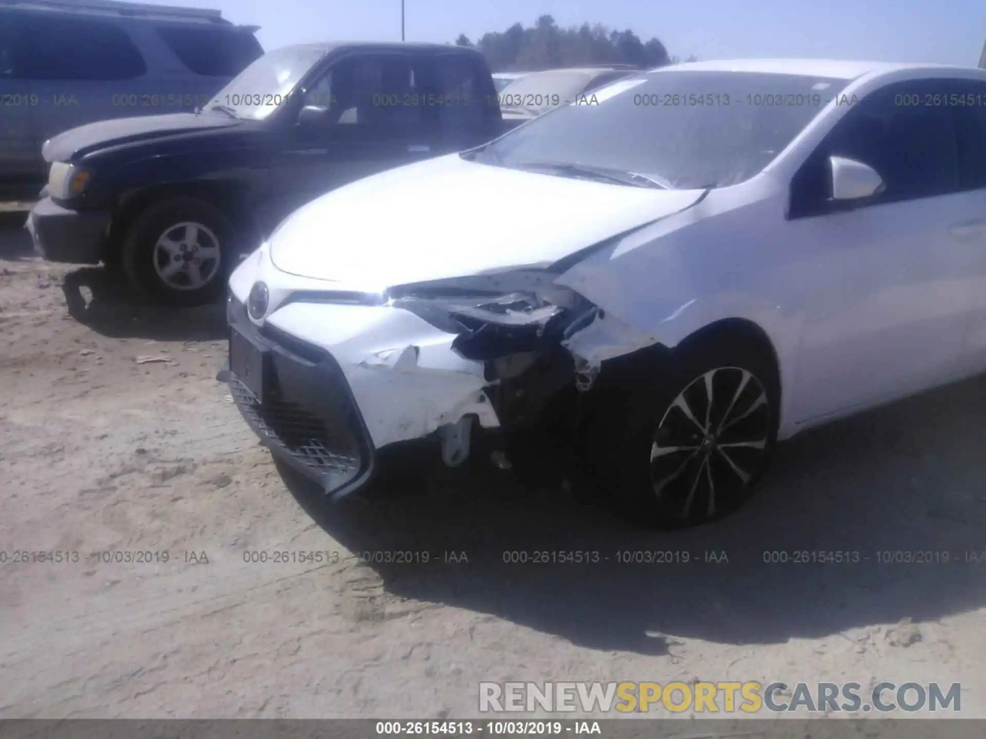 6 Photograph of a damaged car 2T1BURHE1KC166120 TOYOTA COROLLA 2019