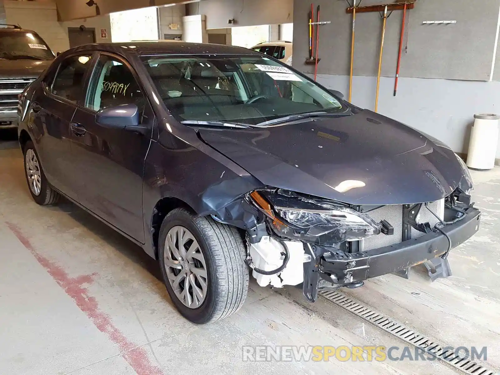 1 Photograph of a damaged car 2T1BURHE1KC167896 TOYOTA COROLLA 2019