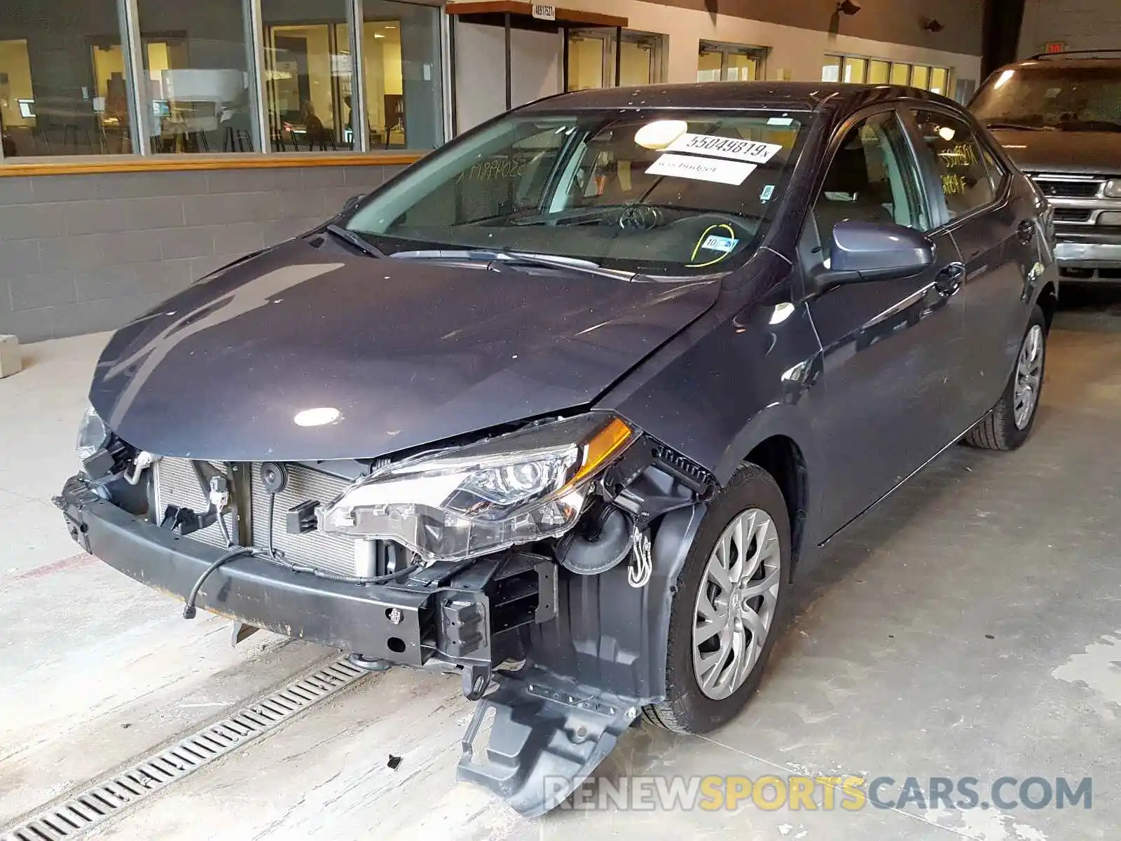 2 Photograph of a damaged car 2T1BURHE1KC167896 TOYOTA COROLLA 2019