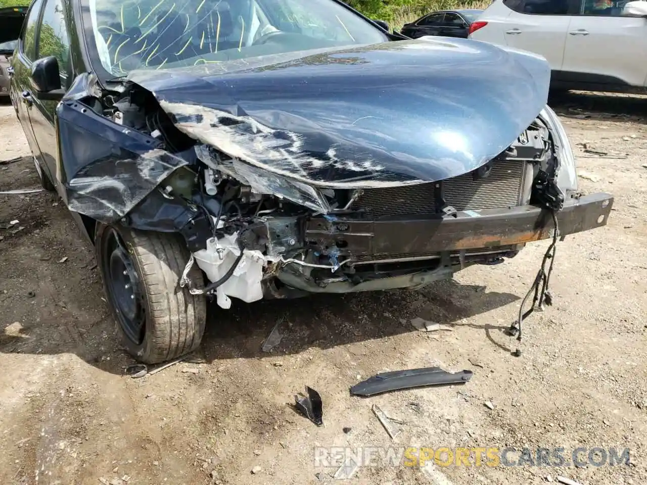 9 Photograph of a damaged car 2T1BURHE1KC168854 TOYOTA COROLLA 2019