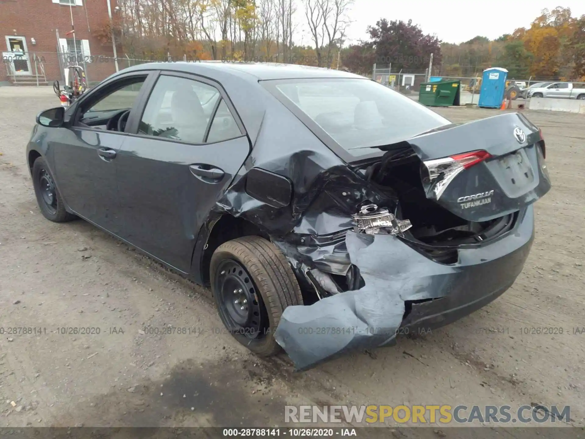 3 Photograph of a damaged car 2T1BURHE1KC169597 TOYOTA COROLLA 2019