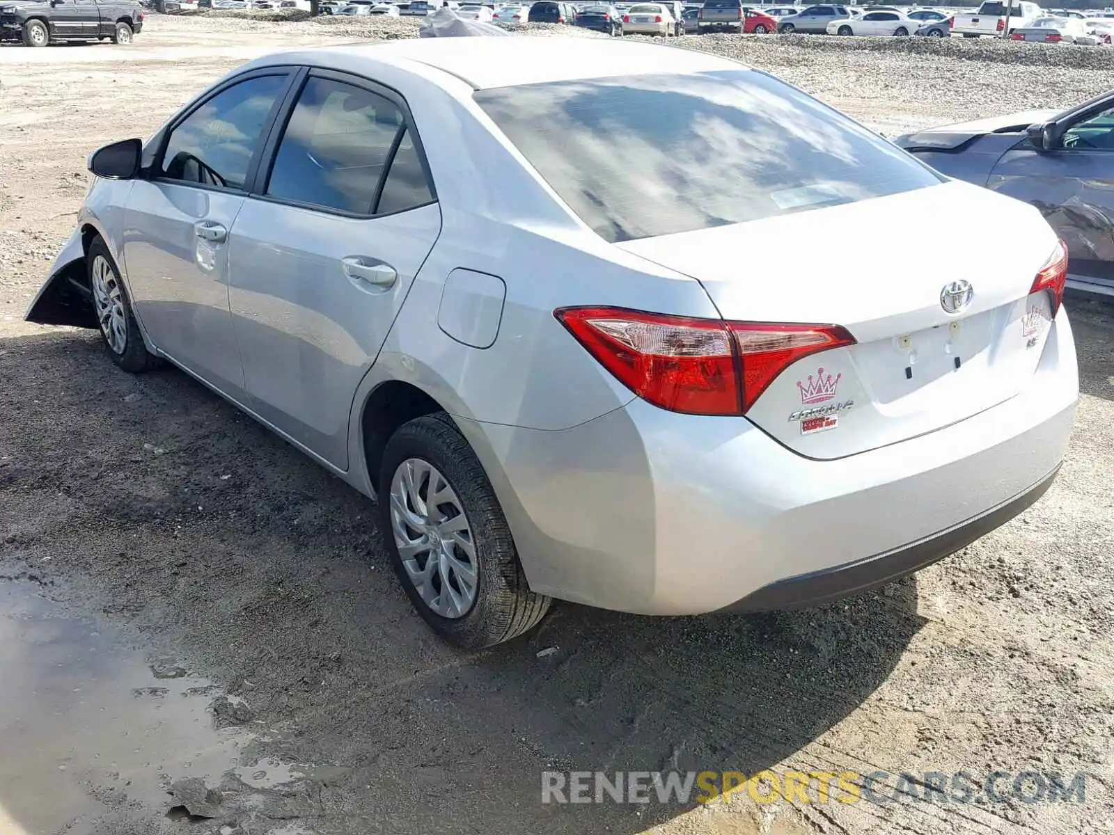 3 Photograph of a damaged car 2T1BURHE1KC170006 TOYOTA COROLLA 2019