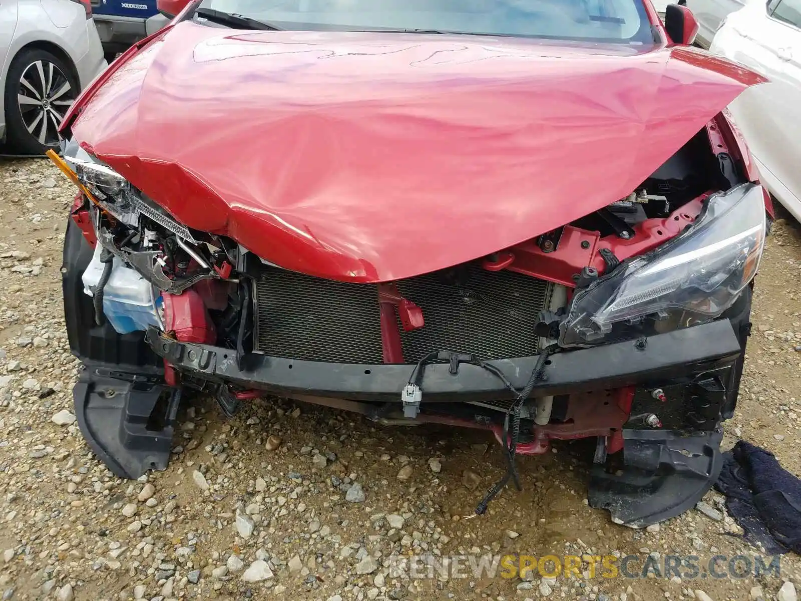 9 Photograph of a damaged car 2T1BURHE1KC170216 TOYOTA COROLLA 2019