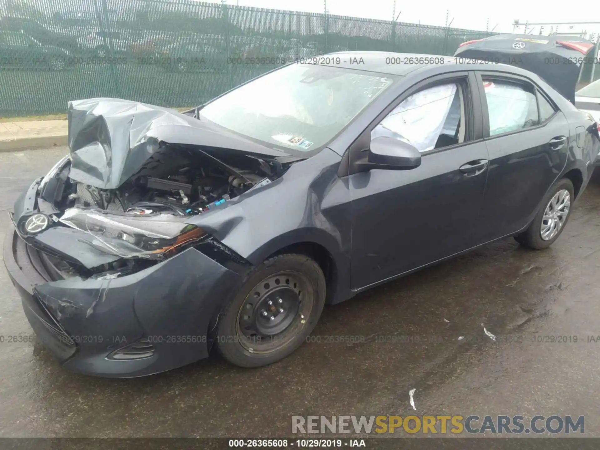 2 Photograph of a damaged car 2T1BURHE1KC170328 TOYOTA COROLLA 2019