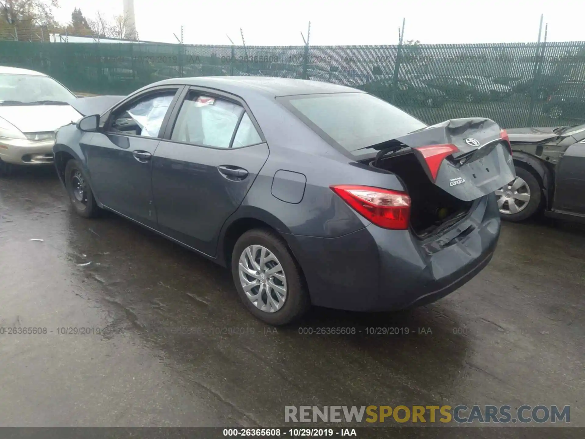 3 Photograph of a damaged car 2T1BURHE1KC170328 TOYOTA COROLLA 2019