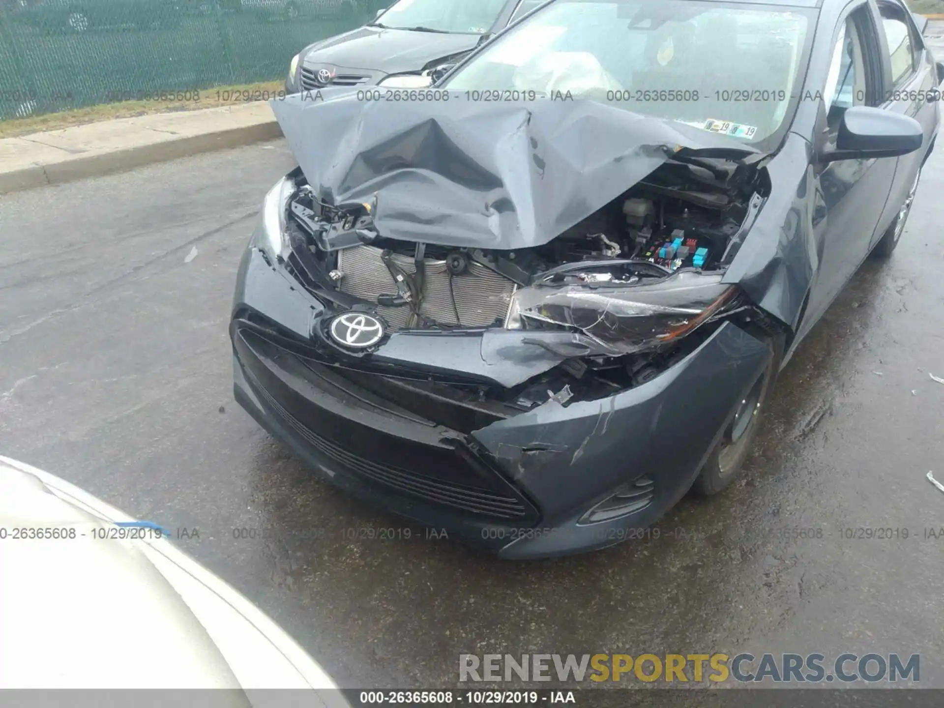 6 Photograph of a damaged car 2T1BURHE1KC170328 TOYOTA COROLLA 2019